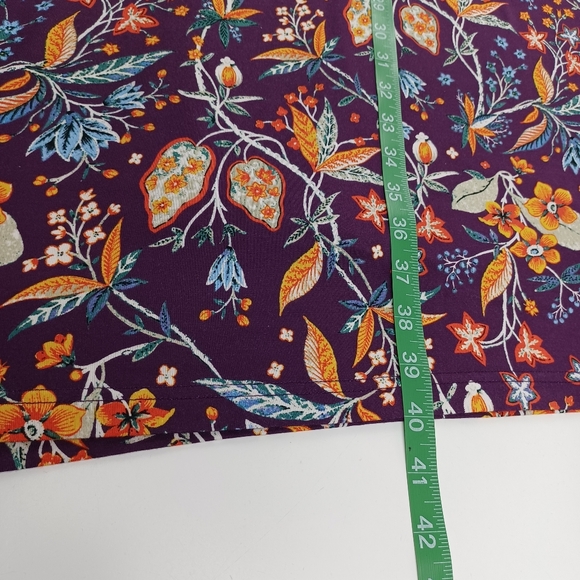 Anthropologie Maeve Women Beloved Floral Dress Size S Feminine Stretch Tie Front - Picture 16 of 16